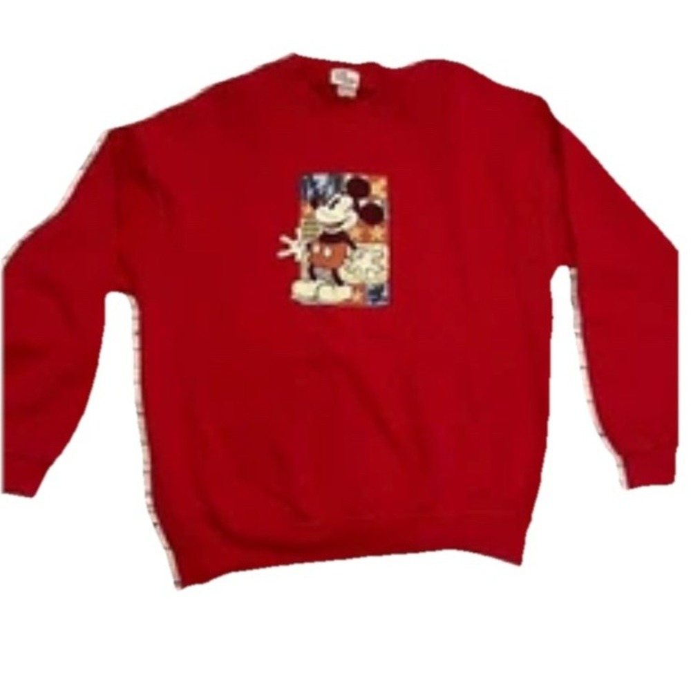 Vintage Disney Mickey Sweatshirt-see photos for size measurements